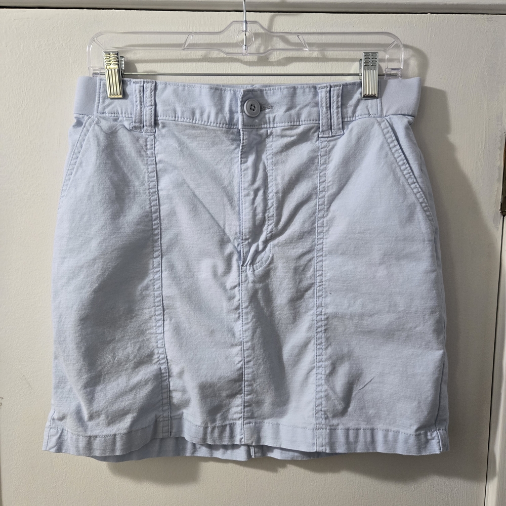 Lee Light Blue Mini Skirt